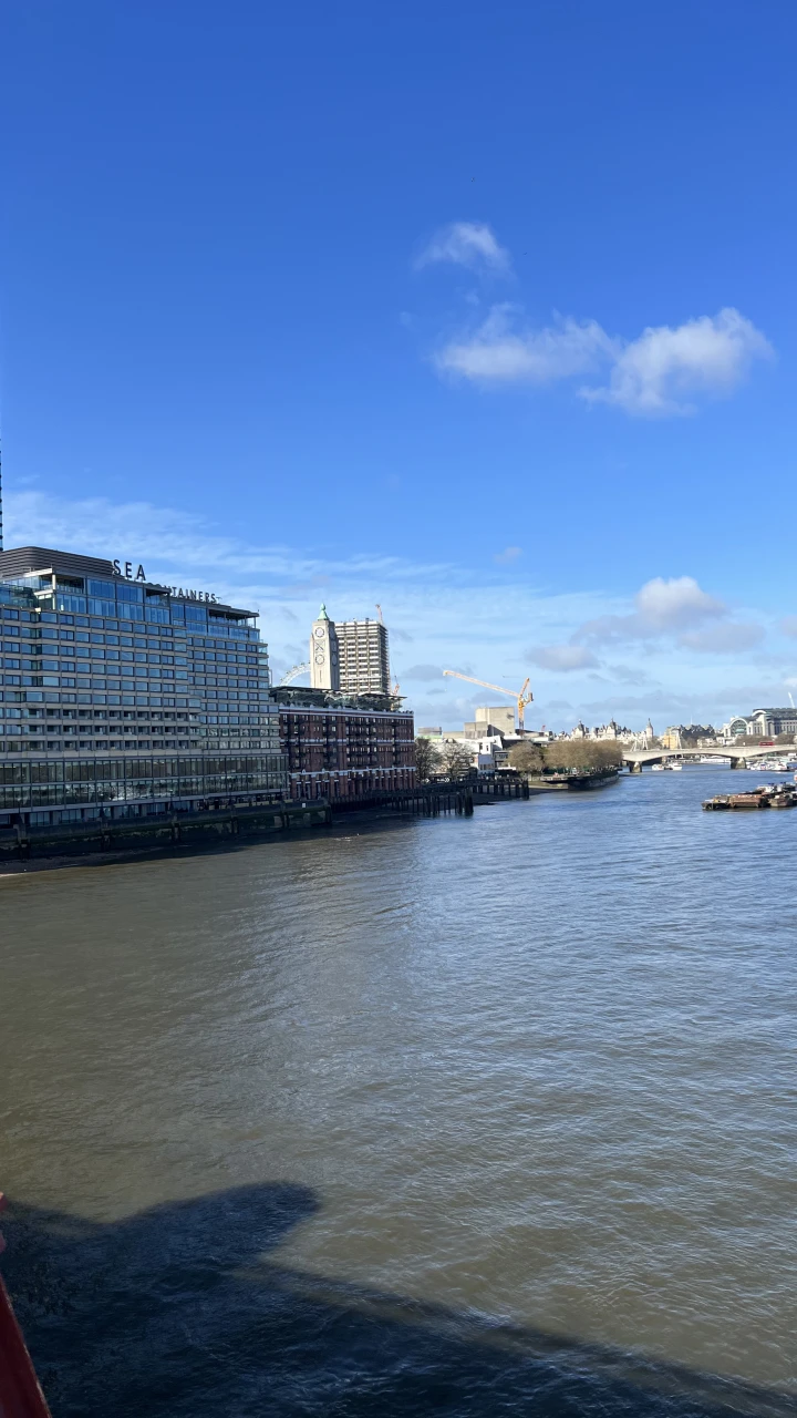 Views West from Blackfriars bridge