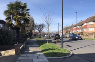 Arnos Grove residential road